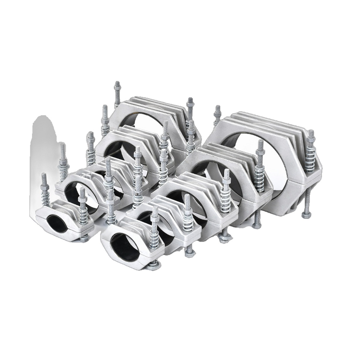 JGH Aluminum Single-Core Cable Cleat Clamp