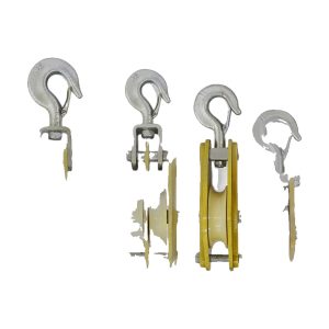 Insulated Stringing Cable Pulley Block Set