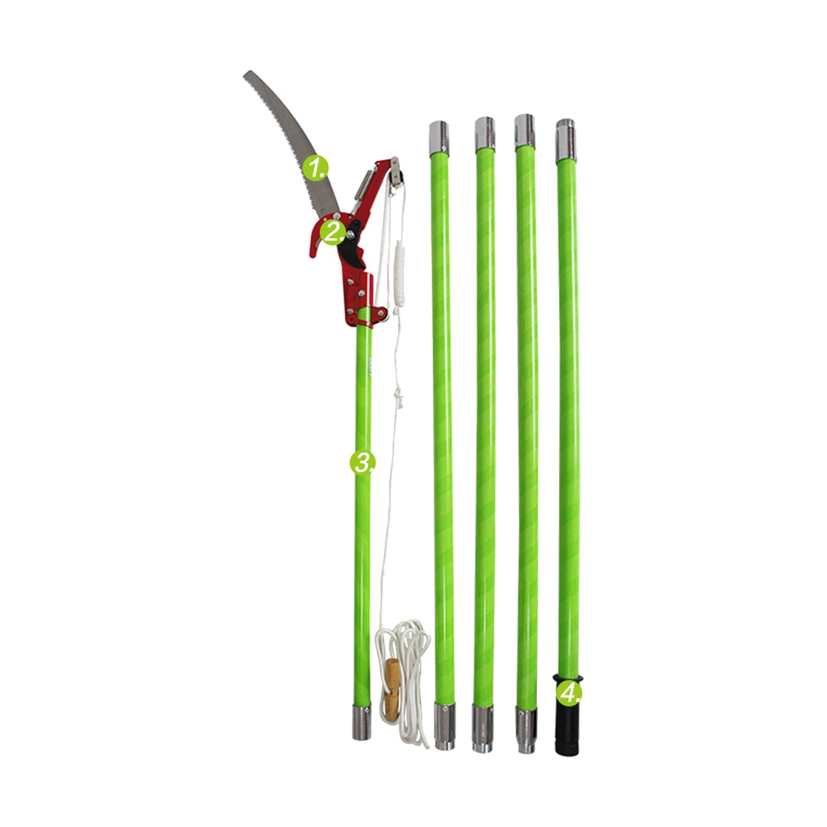 Telescopic Long Reach Tree Pruner Shear